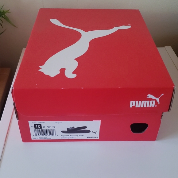 Puma Popcat 20 Backstrap ac (ps) kids Slides - Sz 1 - Picture 11 of 11